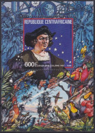 F-EX47468 CENTRAL AFRICA MNH 1985 ONLY 11.000 DISCOVERY COLUMBUS SHIP EXPLORER - Christopher Columbus