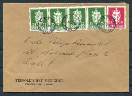 1983 Norway Trefoldighet Menighet Oslo Official OFF.SAK Cover - Lettres & Documents