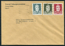 1983 Norway  Grorud Sokneprestembete Oslo Official OFF.SAK Cover - Covers & Documents