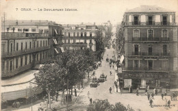 ALGERIE - Oran - Le Boulevard Séguin - Animé - Carte Postale Ancienne - Oran