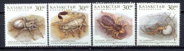 Kazakhstan 1997 / Insects Spiders MNH Insectos Arañas Spinnen / Cu3021  38-8 - Arañas