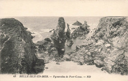 FRANCE - Belle Île En Mer - Pyramides De Port Coton - Carte Postale Ancienne - Bretagne
