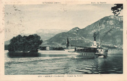 FRANCE - Annecy - Départ Du Bateau - Carte Postale Ancienne - Annecy