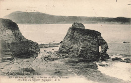 FRANCE - Hendaye - Rocher Des Deux Jumeaux Et Le Cap Du Figuier - Carte Postale Ancienne - Hendaye