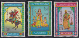 F-EX47522  ALGERIA ALGERIE ARGELIA MNH 1966 FOLKLORE COSTUMES TYPES.  - Autres & Non Classés