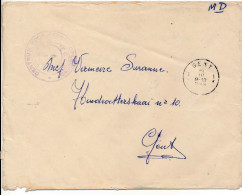 GROTE ENVELOPE  CENTRUM VOOR EERSTE OPLEIDING   GENT 1948              ZIE SCANS - Storia Postale