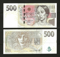 CZECH REPUBLIC - 2009 500 Korun UNC Banknote - Repubblica Ceca