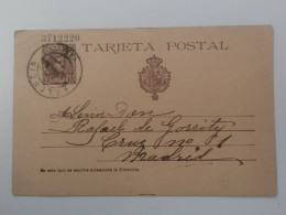 Tarjeta Postal, Oblitéré Palencia - 1850-1931