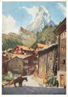 ILLUSTRATION - Eduard Freiherr Von Handel-Mazzetti - Künstlerserie Zermatt - Carte Postale Ancienne - Other & Unclassified