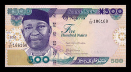 Nigeria 500 Naira 2016 Pick 30o Sc Unc - Nigeria