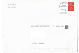 20007 - DESTINEO - LA POSTE MD 7 -  TIMBRE FICTIF FLEUR - TULIPE - Prêts-à-poster:Stamped On Demand & Semi-official Overprinting (1995-...)