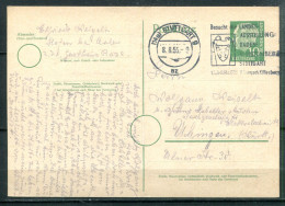 REPUBLIQUE FEDERALE ALLEMANDE - Michel P19 (Besucht Die Landes Austellung Baden Wurttenberg Stuttgart) - Postcards - Used