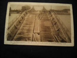 NAK Lettland. Libau. Liepäja. 1915 Feldpost. Von Den Russen Gesprengte Eisenbahnbrücke - Lettonie