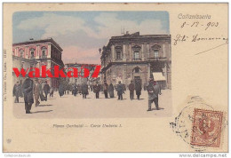 $3-2485- Caltanissetta Piazza Garibaldi - Corso Umberto I - F.p. Viaggiata - Caltanissetta