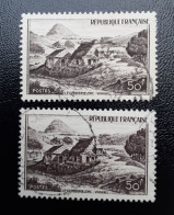 1949  N° 843 Variante Couleur - Used Stamps