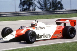 Voitures De Course F1 - McLaren MP4/1B  (1982) - Pilote: Niki Lauda (AUT) - 15x10cms PHOTO - Grand Prix / F1