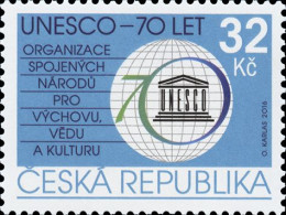 ** 909 Czech Republic UNESCO Anniversary 2016 - UNESCO