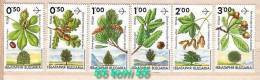1992  Flora TREES 6v- MNH  BULGARIA  / Bulgarie - Ungebraucht