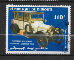 DJIBOUTI  N° 192   P.A   "  VOITURES ANCIENNES " - Djibouti (1977-...)