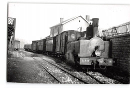 Lot De 4 Photos Format Cpa  J. Chapuis Sur Les Machines De La Ligne Foulain Nogent - Nogent-en-Bassigny