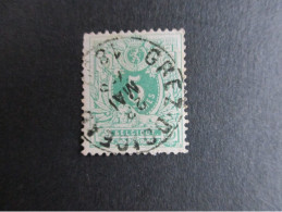 Nr 45 - Centrale Stempel Grez-Doiceau - Coba + 8 - 1869-1888 León Acostado