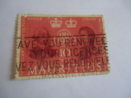 MAURITIUS   USED STAMPS ROYAL WITH SLOGAN - Maurice (1968-...)