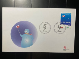 Greenland 2010 FDC MNH. National  Flag - FDC