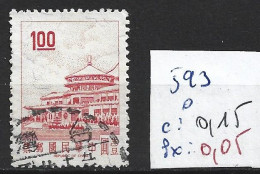 FORMOSE 593 Oblitéré Côte 0.15 € - Used Stamps