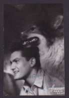 Signature Autographe De Jean Marais Sur Photo 10 X 14,7 - Acteurs & Toneelspelers