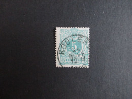 Nr 45 - Centrale Stempel Roulers - 1869-1888 Lion Couché