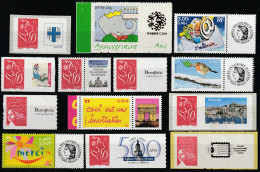 Lot De 13 Timbres Personnalisés - Neufs ** - MNH - Unused Stamps