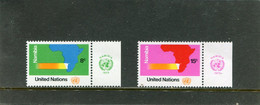 UNITED NATIONS - NEW YORK   - 1973  NAMIBIA  WITH TABS  SET   MINT NH - Nuevos