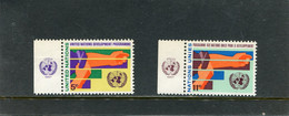 UNITED NATIONS - NEW YORK   - 1967  DEVELOPMENT  WITH TABS  SET  MINT NH - Nuovi