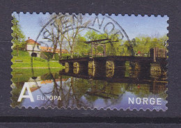 Norway 2007 Mi. 1613, EUROPA Tourismus Tourism Bridge Brücke In Frederikstad Deluxe Cancel !! - Used Stamps