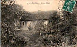 Le Fay Canton Beaurepaire-en-Bresse Le Vieux Château Castle Petit Village Saône-et-Loire 71580 Cpa Voyagée En 1910 TB.E - Autres & Non Classés