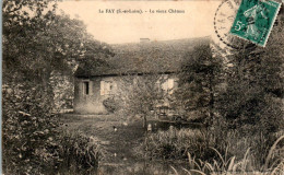 Le Fay Canton Beaurepaire-en-Bresse Le Vieux Château Castle Petit Village Saône-et-Loire 71580 Cpa Voyagée En 1910 TB.E - Andere & Zonder Classificatie