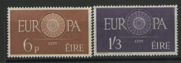 EIRE IRLANDE EUROPA N° 146 + 147 Neufs ** (MNH) Cote 50 € TB - 1960