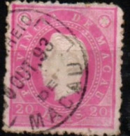 MACAO 1888 O DENT 12.5 - Used Stamps