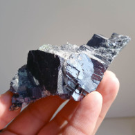 #AUG03.08 Belle GALENE En Gros Cristaux (Mine Nikolaevskoye, Dalnegorsk, Primorskiy Kray, Russie) - Mineralien