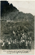 Barrage De ROCHETAILLEE - Carte Photo Légendée - Membres Du Congrès De L'Enseignement Technique - Rochetaillee