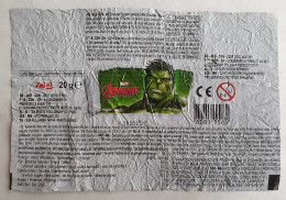 TRES RARE EMBALLAGE METALLISE D'OEUF SURPRISE ZAINI MARVEL HULK Série - Autres & Non Classés