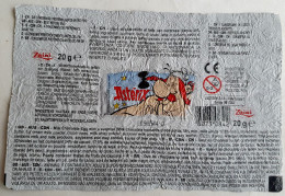 TRES RARE EMBALLAGE METALLISE D'OEUF SURPRISE ZAINI ASTERIX OBELIX Série - Other & Unclassified