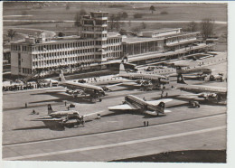 Vintage Rppc KLM Royal Ducth AirLines & Swissair Douglas Dc-6 Aircraft @ Zurich -Kloten Airport - 1919-1938: Entre Guerres