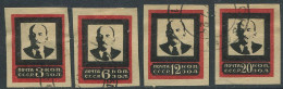 Soviet Union:Russia:USSR:Used Stamps Serie V.I.Lenin, 21x26,5cm, 1924 - Usados