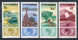 Ruanda 1965. Yvert 118-21 ** MNH. - Neufs