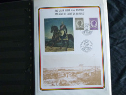 1984 MIL.CARD FDC (A4) :CAMP DE BEVERLO - Documents Commémoratifs