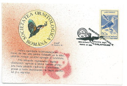COV 996 - 3140 BIRD, Romania - Cover - Used - 1993 - Palmípedos Marinos