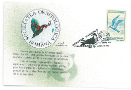 COV 996 - 3128 BIRD, Romania - Cover - Used - 1993 - Marine Web-footed Birds