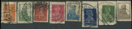 Soviet Union:Russia:USSR:Used Stamps Workers, Soldier, Scientist, 1923/1924 - Gebraucht
