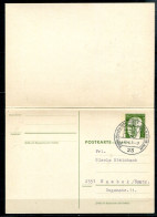 REPUBLIQUE FEDERALE ALLEMANDE - Michel P 106 - Postkarten - Gebraucht